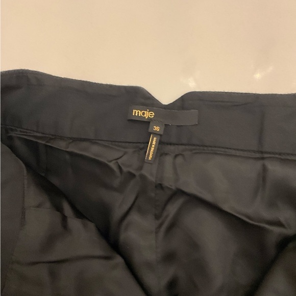 NWT Maje Blue Checkered Mini Skirt NWOT Size 36 - Picture 6 of 10